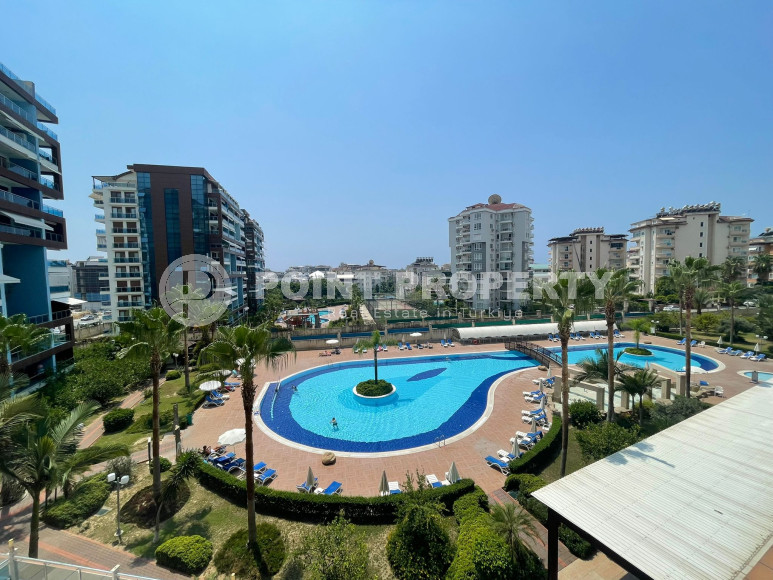 Cozy two-room apartment from the owner with a 1+1 layout and an area of 65 m2 in a large complex with a water park in the Cikcilli area, 700 meters from the sea-id-1302-photo-18