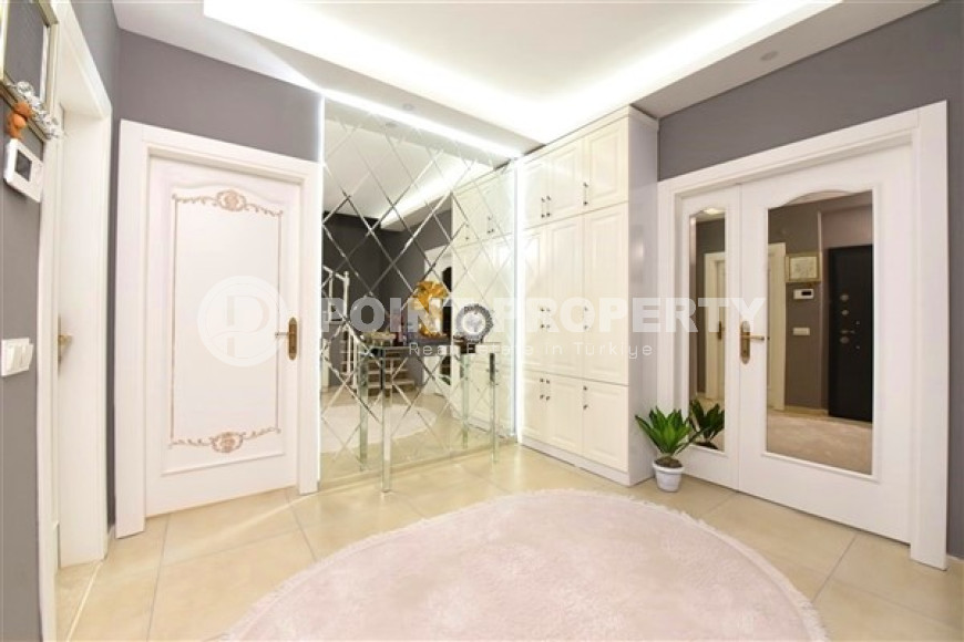 Стильные двухуровневые апартаменты 3+1, район Оба, в комплексе 2021 года постройки-id-3429-фото-9