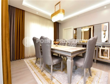 Стильные двухуровневые апартаменты 3+1, район Оба, в комплексе 2021 года постройки-id-3429-фото-3