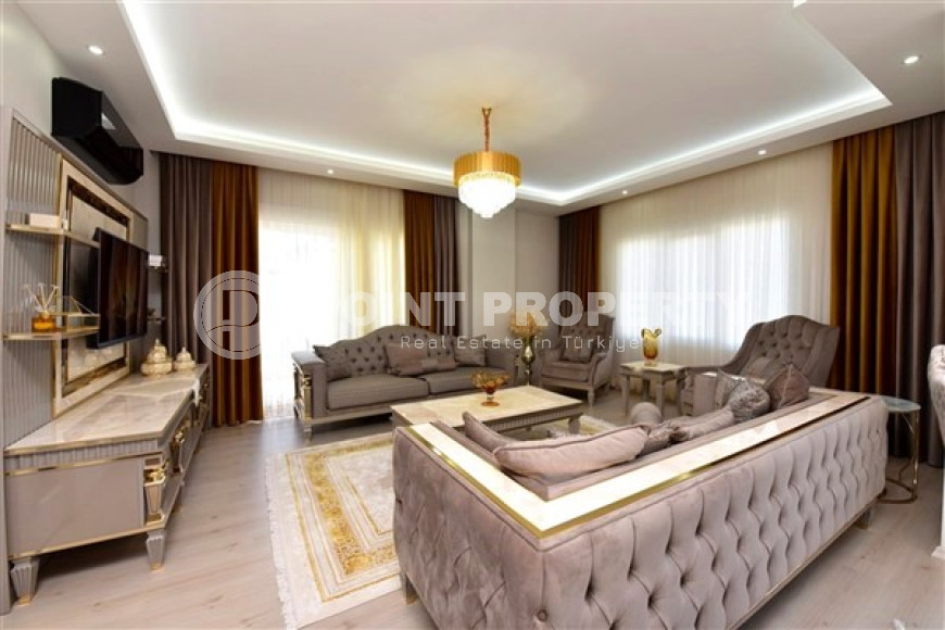 Стильные двухуровневые апартаменты 3+1, район Оба, в комплексе 2021 года постройки-id-3429-фото-2