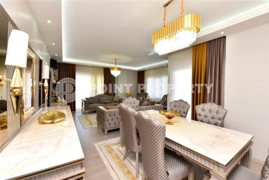 Стильные двухуровневые апартаменты 3+1, район Оба, в комплексе 2021 года постройки-id-3429-фото-4