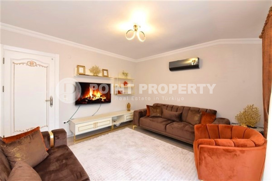 Стильные двухуровневые апартаменты 3+1, район Оба, в комплексе 2021 года постройки-id-3429-фото-13