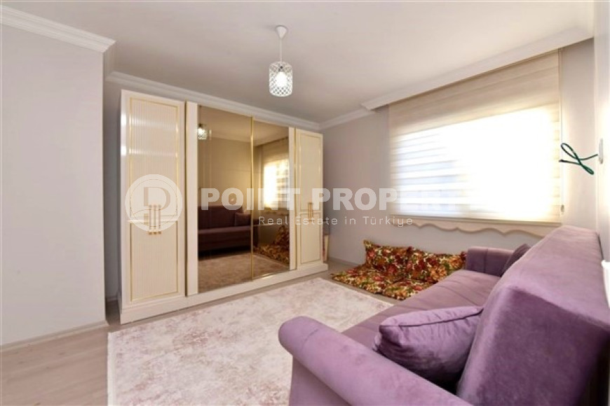 Стильные двухуровневые апартаменты 3+1, район Оба, в комплексе 2021 года постройки-id-3429-фото-12