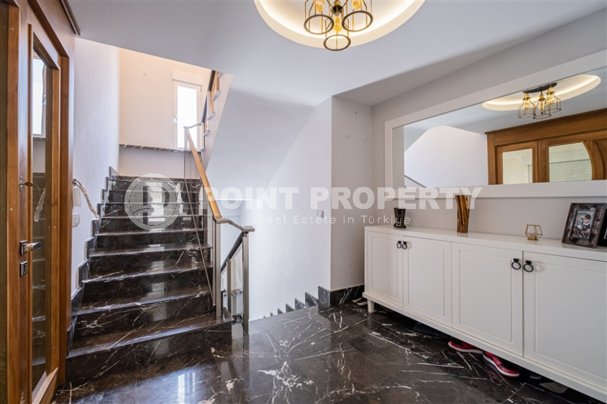 Элитная вилла 3+1, 370м², с личным бассейном и потрясающими видами в районе Алании - Каргыджак-id-1303-фото-6