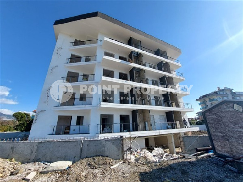 Уютные апартаменты 1+1 в строящемся пятиэтажном комплексе, район Кестель, 50 метров до моря-id-3432-фото-6