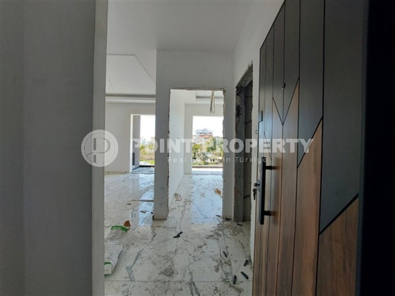 Уютные апартаменты 1+1 в строящемся пятиэтажном комплексе, район Кестель, 50 метров до моря-id-3432-фото-8