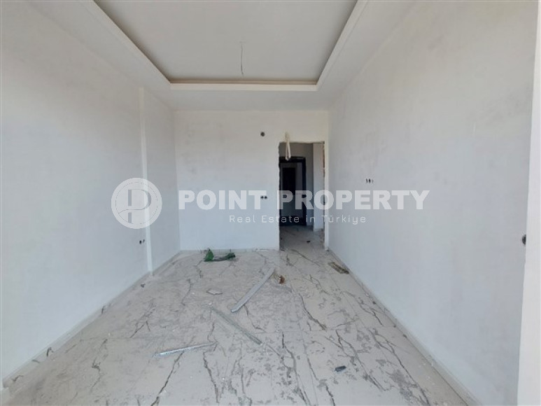 Уютные апартаменты 1+1 в строящемся пятиэтажном комплексе, район Кестель, 50 метров до моря-id-3432-фото-12