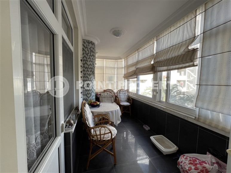 Трёхкомнатная квартира с площадью 120 м2 в районе Тосмур, с мебелью-id-3434-фото-11