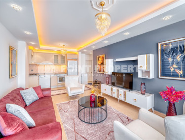 Изысканная двухкомнатная квартира 60 м2 в районе Демирташ, в 50 метрах от моря-id-3436-фото-4