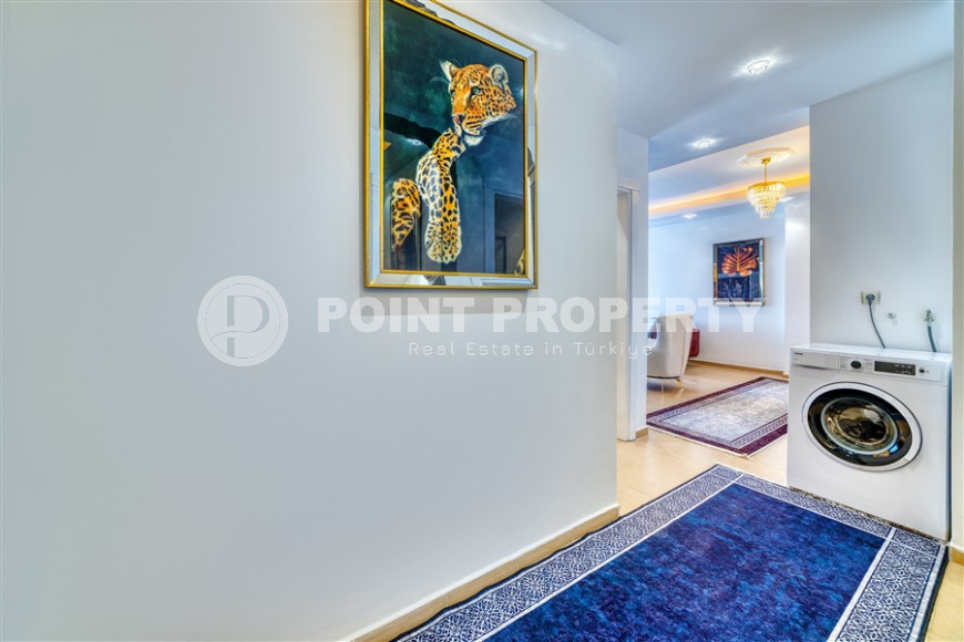 Изысканная двухкомнатная квартира 60 м2 в районе Демирташ, в 50 метрах от моря-id-3436-фото-8