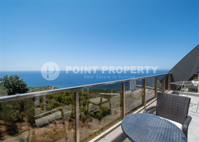 Элитная вилла 3+1, 370м², с личным бассейном и потрясающими видами в районе Алании - Каргыджак-id-1303-фото-18