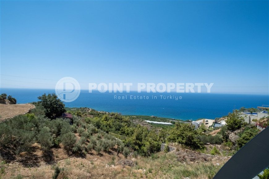 Элитная вилла 3+1, 370м², с личным бассейном и потрясающими видами в районе Алании - Каргыджак-id-1303-фото-19