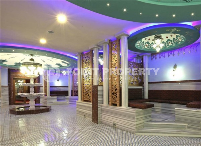 Трехкомнатные апартаменты 130 м2 в районе Джикджилли, в комплексе с отельной инфраструктурой-id-3438-фото-27