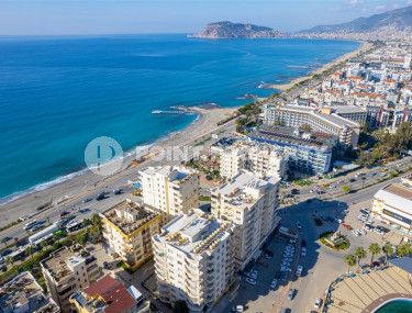 Видовая квартира 110 м2 с мебелью в 50 метрах от моря, район Тосмур-id-3440-фото-2