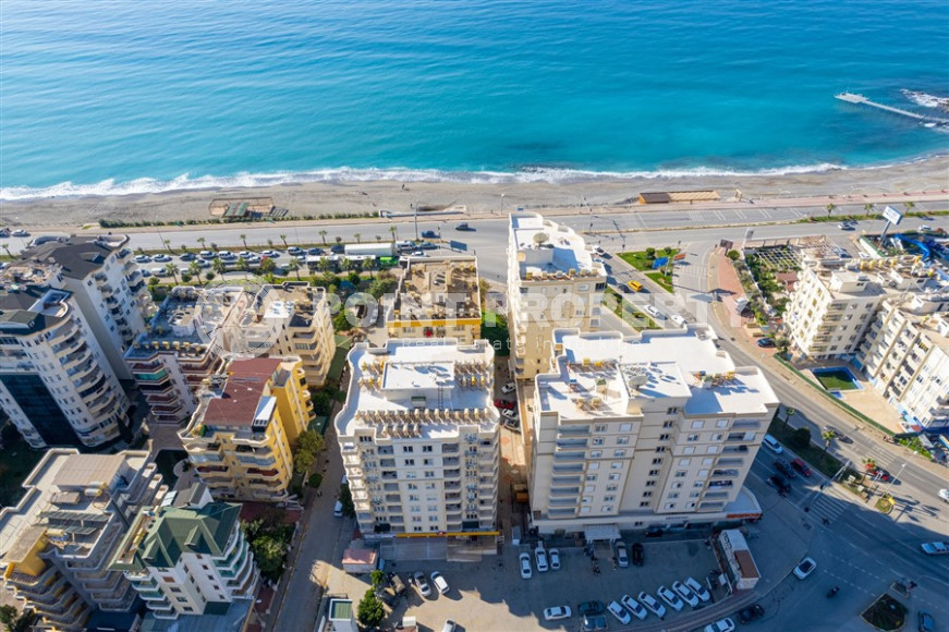 Видовая квартира 110 м2 с мебелью в 50 метрах от моря, район Тосмур-id-3440-фото-4