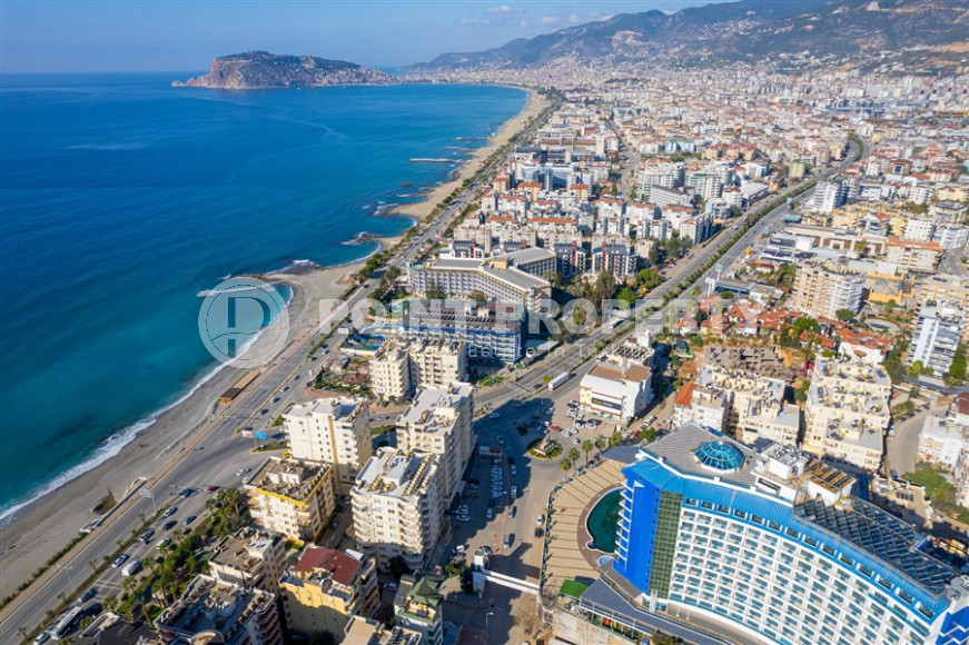 Видовая квартира 110 м2 с мебелью в 50 метрах от моря, район Тосмур-id-3440-фото-5