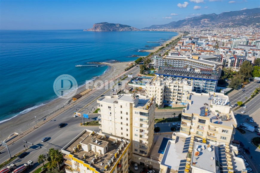 Видовая квартира 110 м2 с мебелью в 50 метрах от моря, район Тосмур-id-3440-фото-8