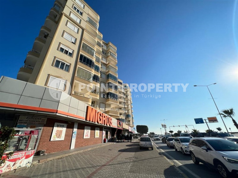 Видовая квартира 110 м2 с мебелью в 50 метрах от моря, район Тосмур-id-3440-фото-9