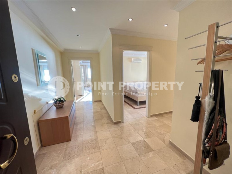 Видовая квартира 110 м2 с мебелью в 50 метрах от моря, район Тосмур-id-3440-фото-12