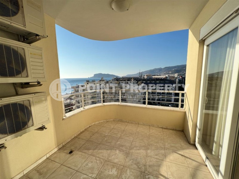 Видовая квартира 110 м2 с мебелью в 50 метрах от моря, район Тосмур-id-3440-фото-24