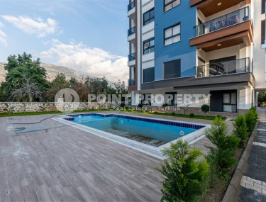 Inexpensive two-room apartment in the Kestel area, 250 meters from the Mediterranean Sea-id-3446-photo-3