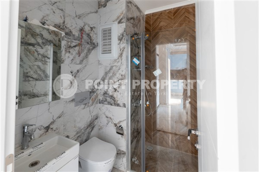 Недорогие двухкомнатные апартаменты в районе Кестель, в 250 метрах от Средиземного моря-id-3446-фото-17