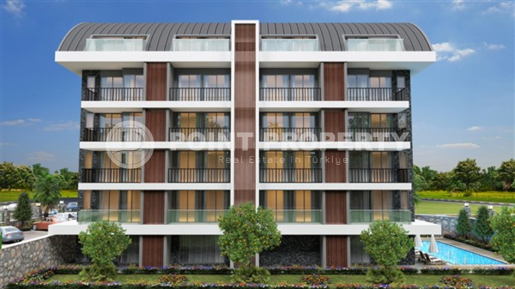 Spacious apartment with a 2+1 layout in a building built in 2022, Oba district-id-3448-photo-2