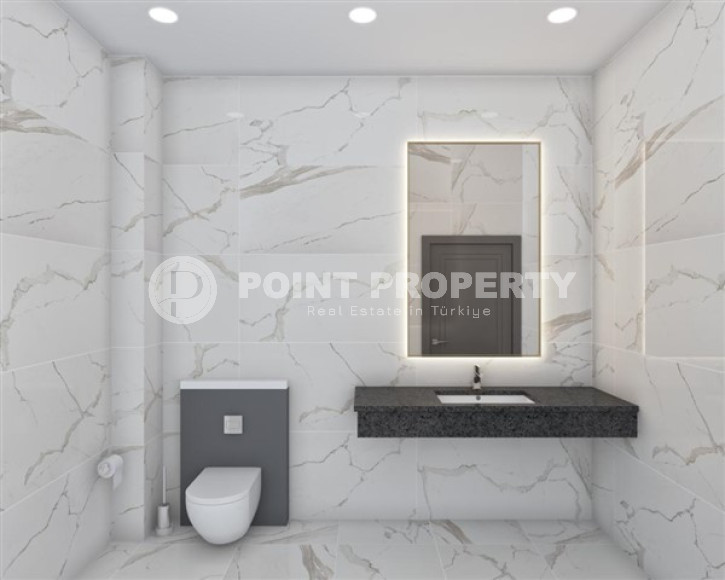 Spacious apartment with a 2+1 layout in a building built in 2022, Oba district-id-3448-photo-15