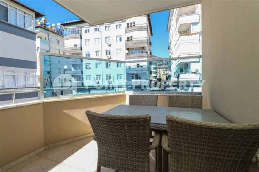 Меблированный пятикомнатный пентхаус с двумя балконами, центр Аланьи-id-3449-фото-9