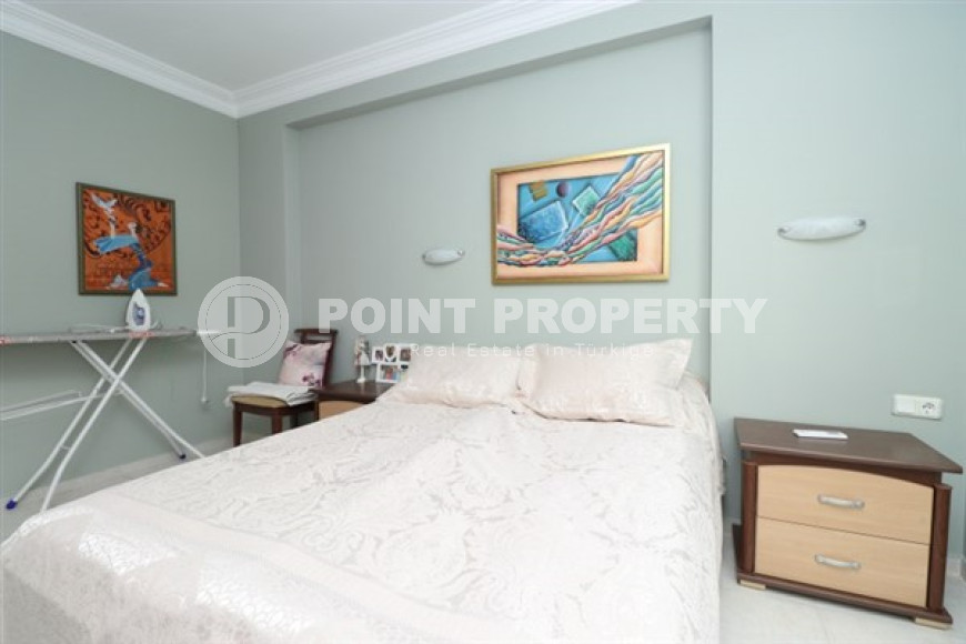 Меблированный пятикомнатный пентхаус с двумя балконами, центр Аланьи-id-3449-фото-13