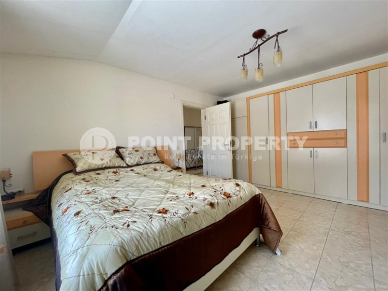 Spacious furnished duplex 4+1, 210m² with stunning panorama of the Toros Mountains in the center of Alanya-id-1304-photo-11