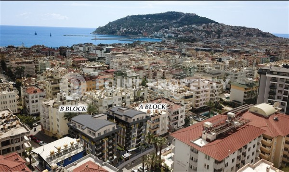 Апартаменты и двухуровневые квартиры 55 - 150 м2 в комфортабельном малоэтажном комплексе, центр Аланьи-id-3450-фото-2