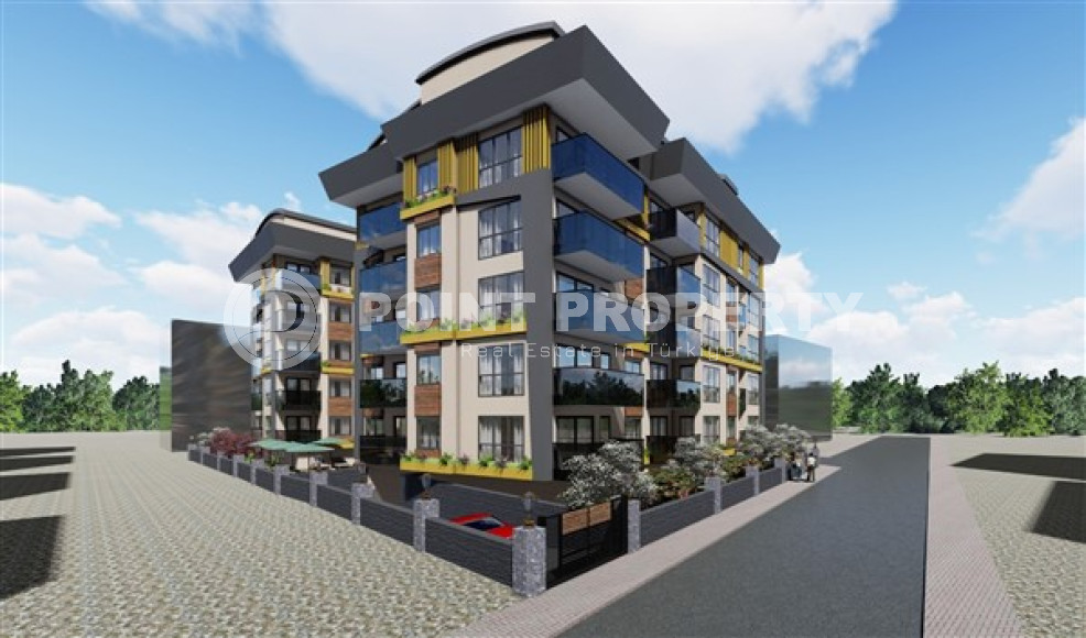 Апартаменты и двухуровневые квартиры 55 - 150 м2 в комфортабельном малоэтажном комплексе, центр Аланьи-id-3450-фото-5