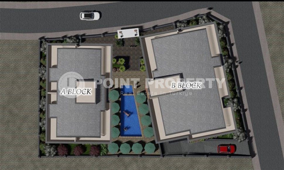 Апартаменты и двухуровневые квартиры 55 - 150 м2 в комфортабельном малоэтажном комплексе, центр Аланьи-id-3450-фото-9