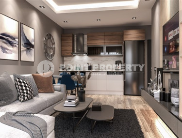 Апартаменты и дуплексные квартиры 43 - 90 м2 в новой высотной резиденции на стадии строительства с шикарной инфраструктурой, Газипаша-id-3451-фото-2