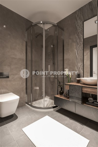 Апартаменты и дуплексные квартиры 43 - 90 м2 в новой высотной резиденции на стадии строительства с шикарной инфраструктурой, Газипаша-id-3451-фото-5