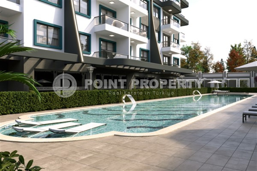 Апартаменты и дуплексные квартиры 43 - 90 м2 в новой высотной резиденции на стадии строительства с шикарной инфраструктурой, Газипаша-id-3451-фото-12