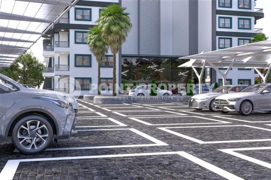 Апартаменты и дуплексные квартиры 43 - 90 м2 в новой высотной резиденции на стадии строительства с шикарной инфраструктурой, Газипаша-id-3451-фото-16