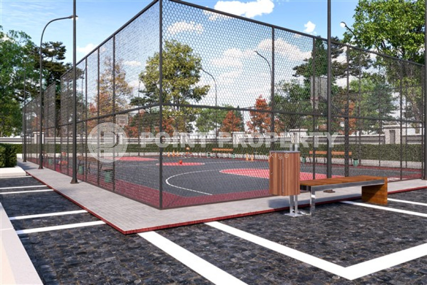 Апартаменты и дуплексные квартиры 43 - 90 м2 в новой высотной резиденции на стадии строительства с шикарной инфраструктурой, Газипаша-id-3451-фото-18