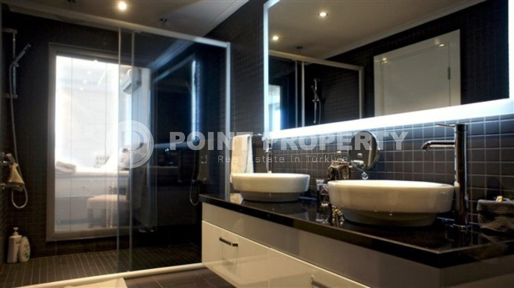 Квартира с большой площадью 200 м2 и роскошной террасой, район Джикджилли-id-3452-фото-12