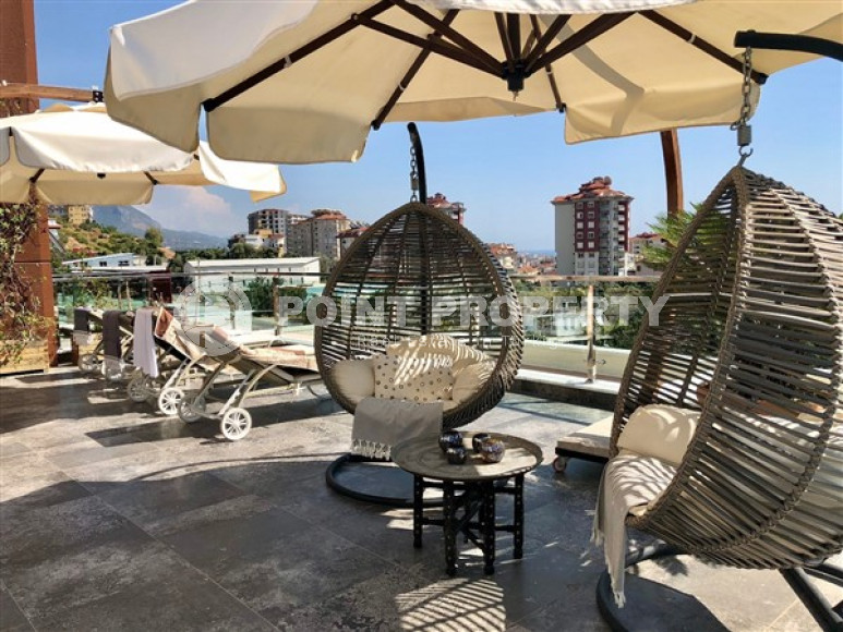 Квартира с большой площадью 200 м2 и роскошной террасой, район Джикджилли-id-3452-фото-15