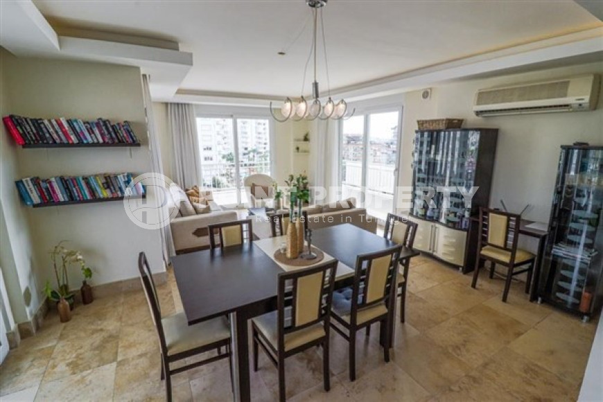 Пятикомнатная дуплексная квартира 3+2 с мебелью в районе Джикджилли-id-3453-фото-12