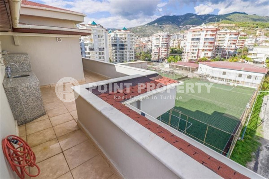 Пятикомнатная дуплексная квартира 3+2 с мебелью в районе Джикджилли-id-3453-фото-13