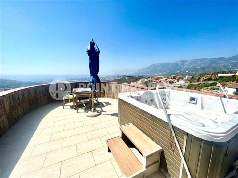 Трёхэтажная вилла с площадью 250 м2 в районе Каргыджак, вблизи Торосских гор-id-3454-фото-15