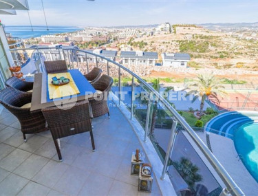 Комфортабельный пентхаус с площадью 150 м2 в 250 метрах от моря, район Конаклы-id-3455-фото-4