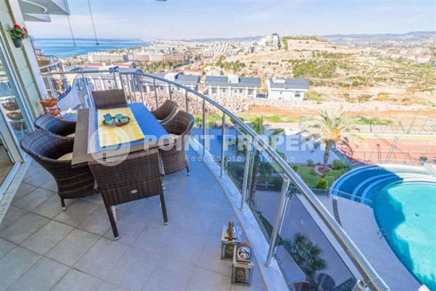 Комфортабельный пентхаус с площадью 150 м2 в 250 метрах от моря, район Конаклы-id-3455-фото-4