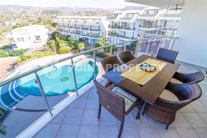 Комфортабельный пентхаус с площадью 150 м2 в 250 метрах от моря, район Конаклы-id-3455-фото-7