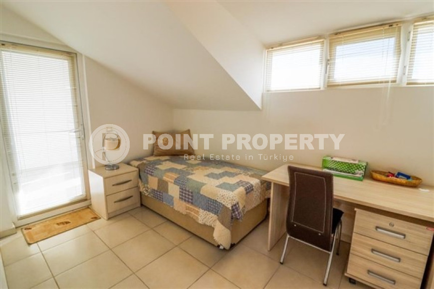 Комфортабельный пентхаус с площадью 150 м2 в 250 метрах от моря, район Конаклы-id-3455-фото-8