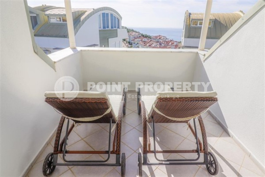 Комфортабельный пентхаус с площадью 150 м2 в 250 метрах от моря, район Конаклы-id-3455-фото-10