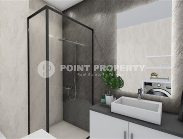 Уютная квартира 1+1 в новом комплексе с датой окончания работ - октябрь 2023 года, район Оба-id-3458-фото-3